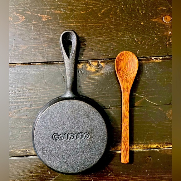 Bundle: 3” Skillet & 6” Wooden Spoon - Picture 1 of 2